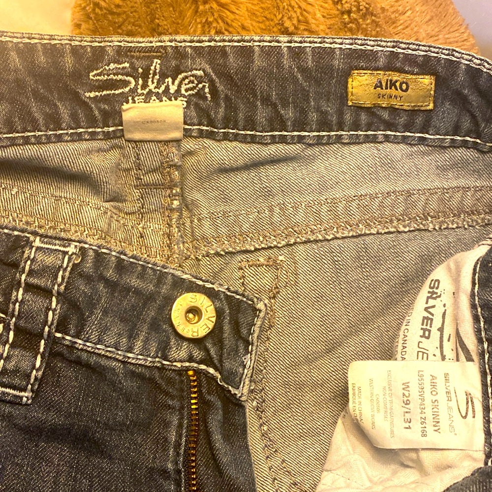 29x31 Aiko skinny silvers